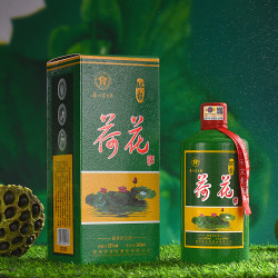 huantai环台荷花酒53vol酱香型白酒500ml单瓶装