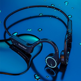 Sounder 声德 X4 精英版 骨传导挂耳式降噪蓝牙耳机 黑色