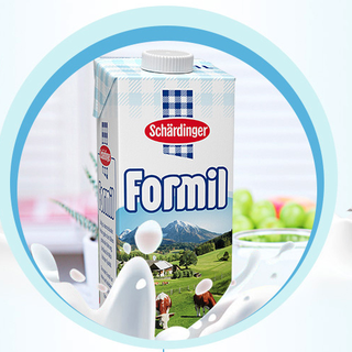 Schärdinger 脱脂牛奶 1L*12盒