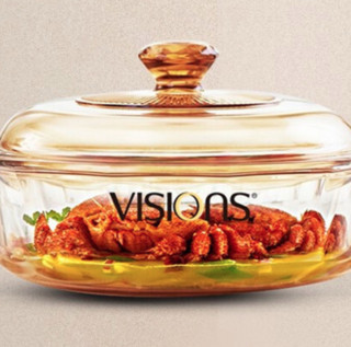 VISIONS 康宁 晶钻系列 汤锅(19.5cm、1.5L、玻璃)