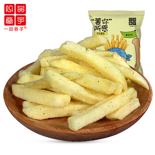 【一品巷子-黄瓜味薯条68g*1袋】马铃薯膨化休闲食品聚会零食小吃