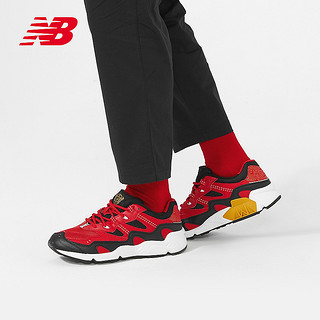 New Balance NB官方正品男款女款850系列ML850XZ复古风运动老爹鞋（42.5、红色/黑色 ML850XZ）