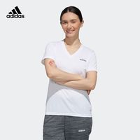 阿迪达斯adidas FL3625 女款运动短袖T恤