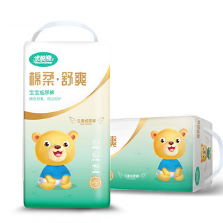 youcoobear 优酷熊 棉柔·舒爽系列 纸尿裤 M50片