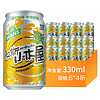 HANS 汉斯 菠萝啤味碳酸饮料 330ml*6罐*4听