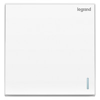 legrand 罗格朗 仕典系列 单开单控开关 玉兰白