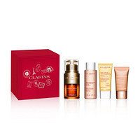 CLARINS 娇韵诗 PLUS：娇韵诗 双萃焕活修护套装（精华露50ml+赠同款2ml+精华水50ml）