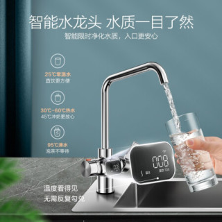 美的(Midea)18升零冷水 高端变频油烟机燃气灶(天然气)加热净水器四件套JSQ34-RX9+J62+Q70+MRO899-1500
