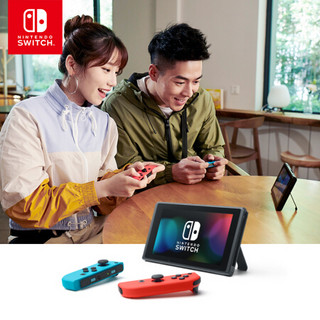 任天堂 Nintendo Switch 国行续航增强版 红蓝主机&超级马力欧派对Joy-Con组套（含游戏）