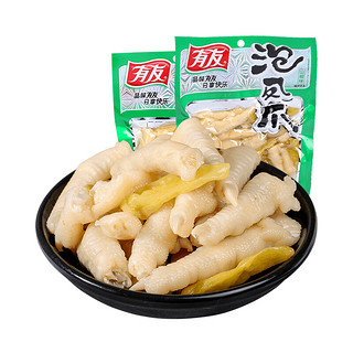 YUYU 有友 泡凤爪 山椒味 70g*2袋