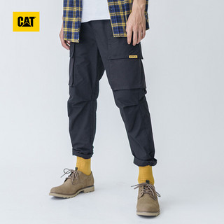CAT 卡特 多口袋设计潮流休闲长裤 CJ3WPP21041黑色 33