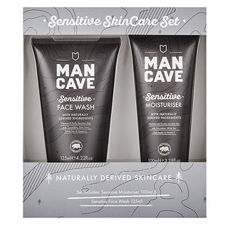 ManCave 男士护肤套装 保湿型 (洗面奶125ml+保湿露100ml)