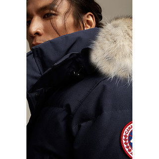 CANADA GOOSE / 加拿大鹅 Fusion Fit版 Wyndham 派克大衣 3808MA（XS、67 深蓝色）