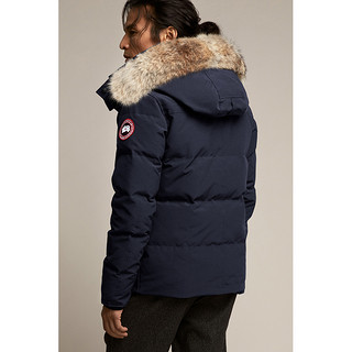 CANADA GOOSE / 加拿大鹅 Fusion Fit版 Wyndham 派克大衣 3808MA（S、67 深蓝色）