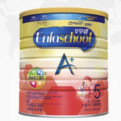 MeadJohnson Nutrition 美赞臣 进口港版安学健婴幼儿奶粉5段850g*2罐荷兰儿童
