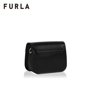 FURLA/芙拉品牌下架METROPOLIS 2020秋冬新品女士微型链条斜挎包(粉色)