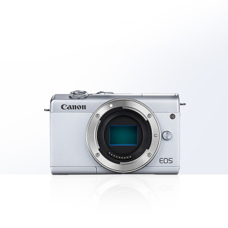 【直营】Canon/佳能 M200(15-45)入门级微单 高清Vlog 4K摄像相机(官方标配、白色)