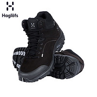 Haglofs火柴棍女款防水减震徒步鞋495570（40【UK6.5】、2C5正黑色）