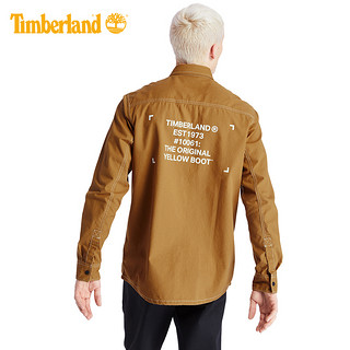 Timberland添柏岚男装时尚休闲工装衬衫式外套|A2AC4（S、A2AC4001/黑色）