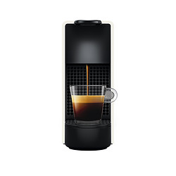 NESPRESSO 浓遇咖啡 胶囊咖啡机和胶囊套装 Essenza mini意式全自动家用进口便携咖啡机 C30白色及温和淡雅5条装50粒