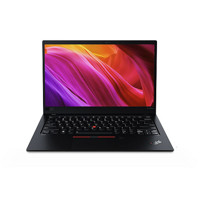 ThinkPad 思考本 X1 Carbon 2019款 LTE版 14.0英寸 轻薄本 黑色(酷睿i7-10710U、核芯显卡、16GB、1TB SSD、2K、IPS）