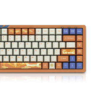 Akko 艾酷 ACG84 龙珠超 悟空 84键 有线机械键盘 橘色 Cherry红轴 无光