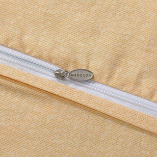 水星家纺纯棉全棉四件套高支高密简约北欧风被套套件床单床上用品（格林德沃、1.2m（4英尺）床）
