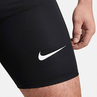 Nike耐克官方NIKE PRO 男子训练紧身短裤新品夏季速干透气BV5636（2XL、010黑/(白)）