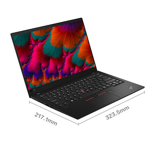 ThinkPad 思考本 X1 Carbon 2019款 14.0英寸 轻薄本 黑色(酷睿i5-8265U、核芯显卡、8GB、512GB SSD、1080P、IPS）