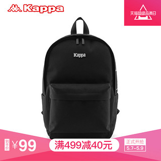 Kappa卡帕串标双肩包情侣男女背包学院风旅行包K0AZ8BS01E（J、红色-554）