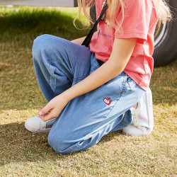 MQD 马骑顿 MQD童装女童2021春夏新款儿童长裤