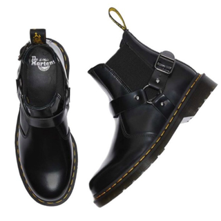 马汀博士 Dr.Martens 马丁大夫 Wincox系列 男女款牛皮马丁靴 R23866001 黑色 36