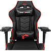 微星（MSI）电竞椅 电脑椅 游戏椅 人体工学椅子  电竞椅 龙魂黑红版 MAG CH120X