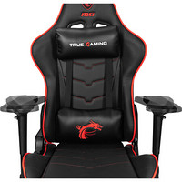 微星（MSI）电竞椅 电脑椅 游戏椅 人体工学椅子  电竞椅 龙魂黑红版 MAG CH120X