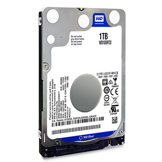 Western Digital 西部数据 蓝盘系列 2TB 2.5英寸机械硬盘 WD20SPZX (5400rpm)