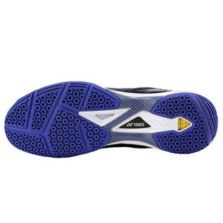 尤尼克斯YONEX羽毛球鞋动力垫减震防滑全能型比赛训练SHB-65Z2MEX蓝宝石藏青44.5码送桃田签名鞋袋