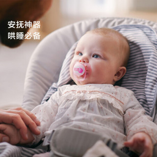 AVENT 新安怡 马卡龙系列 婴儿柔软安抚奶嘴 粉色