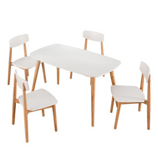 芝华仕 头等舱 钢化玻璃餐桌椅组合 家用长方形饭桌现代简约 PT021 餐椅*2 15天内发货