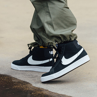 NIKE 耐克 SB Blazer Zoom 中性运动板鞋 864349-002 黑白 36