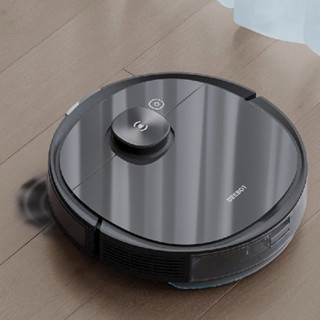 ECOVACS 科沃斯 T8 AIVI+ 扫拖一体扫地机器人 黑色