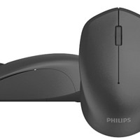 PHILIPS 飞利浦 SPK7344 2.4G无线鼠标 1600DPI 黑色