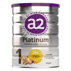 a2 澳版 紫白金婴幼儿奶粉  0-6个月900g 1罐