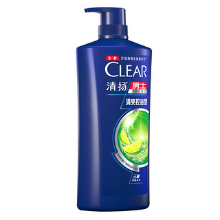 CLEAR 清扬 男士去屑洗发露 清爽控油型 1kg