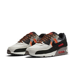 NIKE 耐克 Air Max 90 3M联名款 男子跑鞋 CZ2975-001 灰色/黑色/亮橙 44