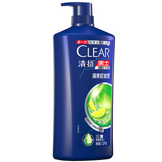 CLEAR 清扬 男士去屑洗发露 清爽控油型 1.2kg