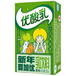 yili 伊利  优酸乳 原味 250ml*24盒 