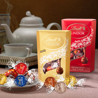 Lindt 瑞士莲   Lindt/lindor金色精选软心巧克力 337g