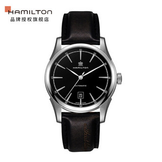 汉米尔顿(HAMILTON)瑞士手表美国经典系列自由气概自动机械男士腕表汉米汉密尔顿H42415731