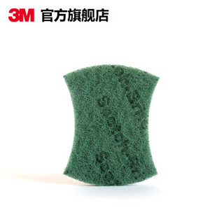 3M 思高专用百洁布不粘锅餐具铁锅碗盘专用洗碗多功能百洁布 餐具专用百洁布12片装