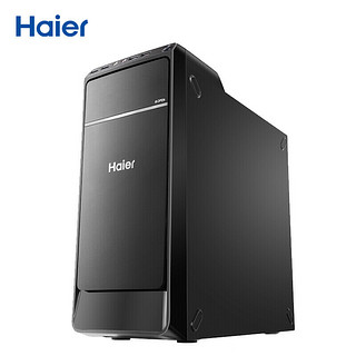 Haier 海尔 海尔(Haier)天越D51 商用办公台式电脑主机(i3-9100F 8G G